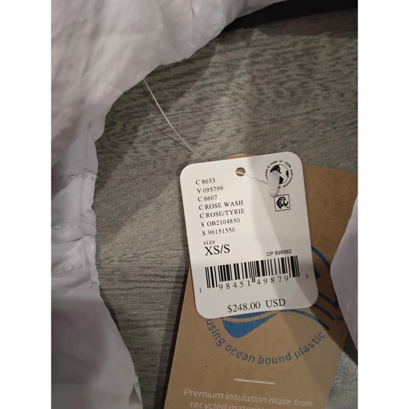 NWT‎ FP Movement Free People Rose Wash Tyrie  Puffer Jacket Coat Womens XS/S - Picture 5 of 8